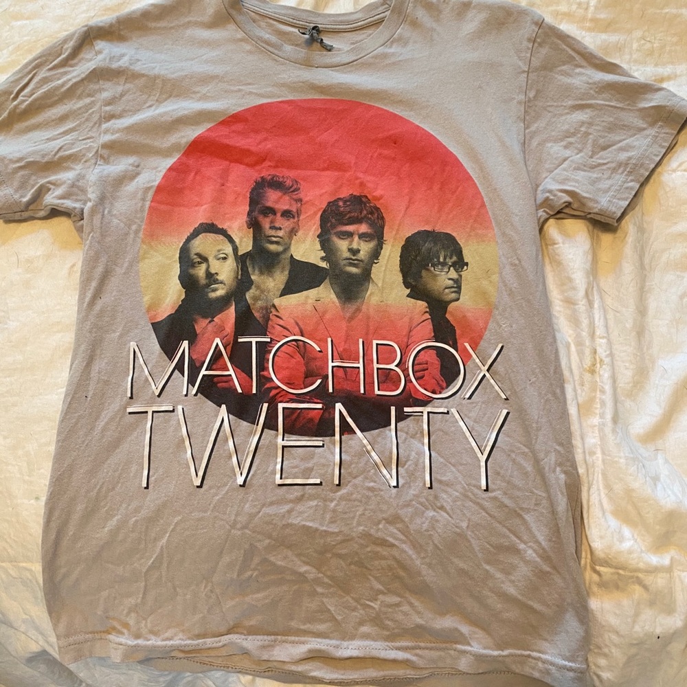 Matchbox 20 concert tee